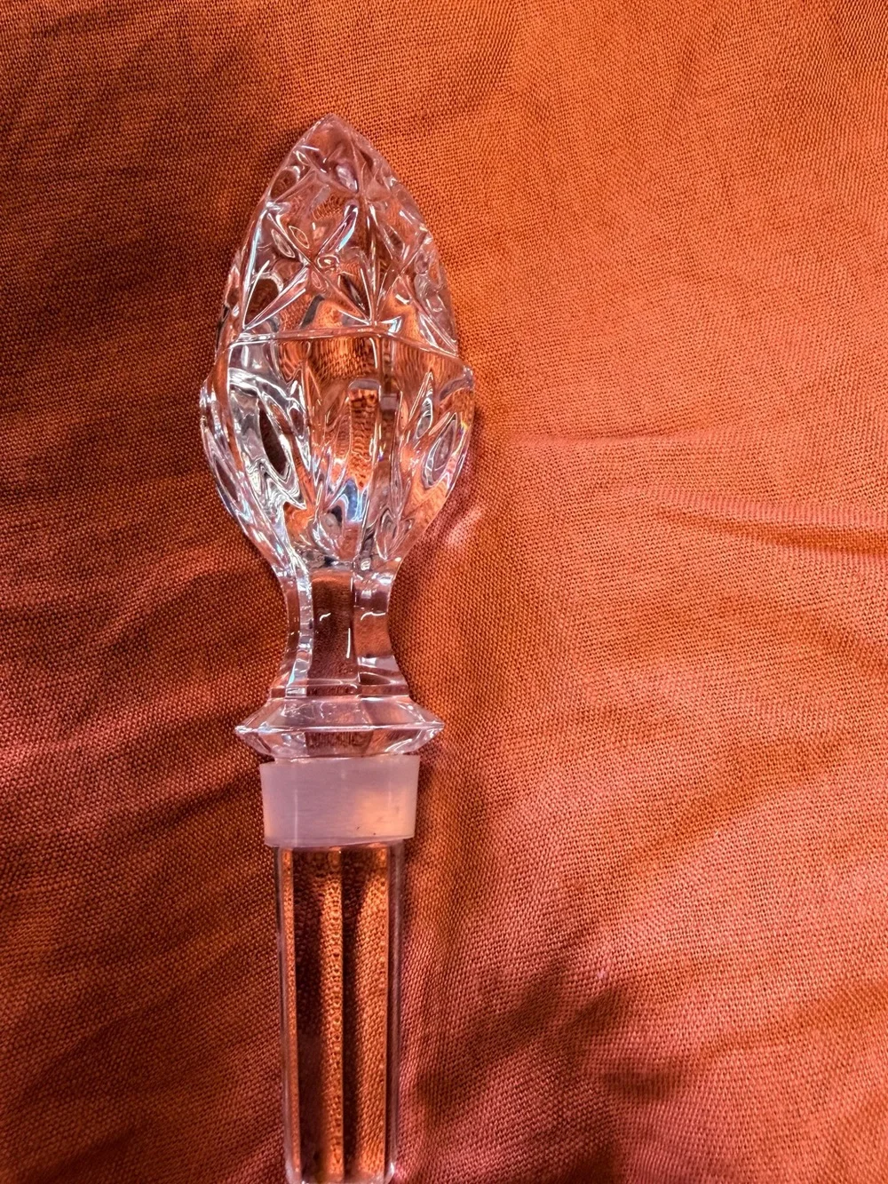 Cut Crystal Decorative Bottle Stopper - Waterford